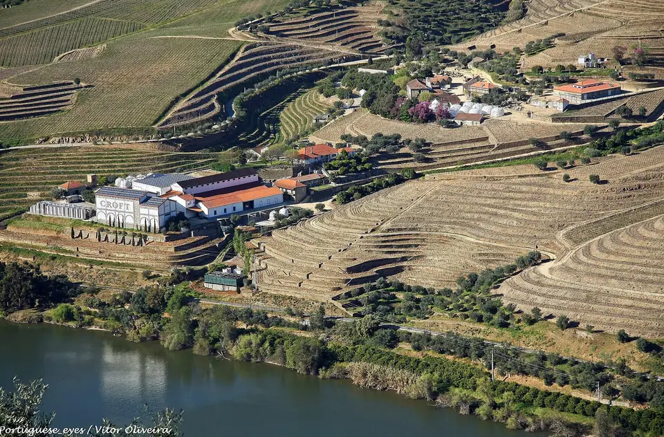 Die Quinta da Roêda bei Pinhão mitten in den Terrassen